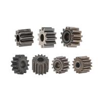 CSFFA 1 piñón de motor de 9/11/12/13/14/15 dientes, reemplazable, for motores de CC RS550 de 10,8 V/12 V/14,4 V/16,8 V/18 V/21 V.(7 Teeth 775 795 755)