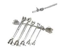 CSFFA 1 tensor de mordaza de cuerpo cerrado marino de acero inoxidable 304, M5, M6, M8, M10, M12, M16 y M20 for tensores de barril de mordaza.(M12-(1Pcs))