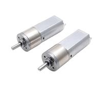 CSFFA 1 unidad de motorreductor de metal Micro 16MM 16GA-050, CC 6V/12V, baja velocidad, alto par, 12 rpm-336 rpm.(266RPM,6V)