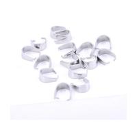 CSFFA 100 Uds Colgante de Acero Inoxidable Clip DIY Collar Conector hallazgos 3x7mm 4x9mm 5x10mm for Suministros de fabricación de Joyas(3x7mm)