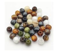 CSFFA 12mm 500 Uds. Cuentas de Resina en Forma de Tambor for Pulsera/Collar/Pendientes de Navidad Hechos a Mano, Piezas de Bricolaje. Hallazgos de joyería(4)