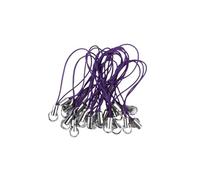 CSFFA 20/50/100 Piezas de Cordones con Cierre de Langosta, llaveros, Ganchos, Juego de Colgantes, Accesorios for llaveros(Silver_20Pcs)