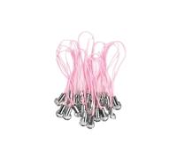 CSFFA 20/50/100 Piezas de Cordones con Cierre de Langosta, llaveros, Ganchos, Juego de Colgantes, Accesorios for llaveros(Navy_20Pcs)