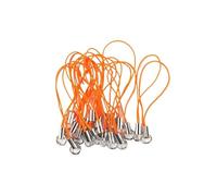 CSFFA 20/50/100 Piezas de Cordones con Cierre de Langosta, llaveros, Ganchos, Juego de Colgantes, Accesorios for llaveros(Gray_20Pcs)