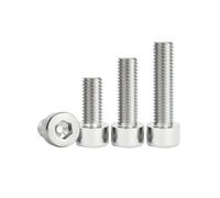 CSFFA 3/25 piezas M2-M8 GB70.1 Tornillo de cabeza hueca hexagonal | Longitud del perno de cabeza hueca 4-50 mm(25mm,20pcs M3)