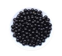 CSFFA 50-1000 Cuentas de Perla de imitación ABS con Agujero, 4/6/8/10/12 mm, Redondas, de plástico acrílico, espaciadoras for bisutería DIY.(Red_4mm x 500pcs)