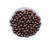 CSFFA 50-1000 Cuentas de Perla de imitación ABS con Agujero, 4/6/8/10/12 mm, Redondas, de plástico acrílico, espaciadoras for bisutería DIY.(Green_3mm x 400pcs)