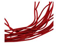 CSFFA Alambre de Cobre Chapado en Oro y Plata for Manualidades, Calibre 10, Flexible, de Metal francés, for Hacer Joyas, Bordar y Abalorios.(Matte Wire-Red)