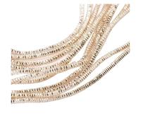 CSFFA Alambre de Cobre Chapado en Oro y Plata for Manualidades, Calibre 10, Flexible, de Metal francés, for Hacer Joyas, Bordar y Abalorios.(Square Wire-SSHA)