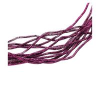 CSFFA Alambre de Cobre Chapado en Oro y Plata for Manualidades, Calibre 10, Flexible, de Metal francés, for Hacer Joyas, Bordar y Abalorios.(Square Wire-Purple)