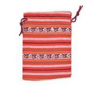 CSFFA Bolsa de tela de lino y algodón a rayas, paquete de joyería for regalo de dulces, paquete de almacenamiento con cordón, bolsa reutilizable de bolsillo, venta al por mayor, 50 Uds.(06,10x14cm)