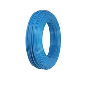 CSFFA Cable de Cobre estañado con Aislamiento FEP de PTFE de Alta Temperatura UL1332 de 1 m, calibres AWG 30, 28, 26, 24, 22, 20, 18, 16, 14, 13, 12, 11 y 10 for Impresora 3D.(Blue,12AWG)