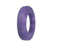 CSFFA Cable de Cobre estañado con Aislamiento FEP de PTFE de Alta Temperatura UL1332 de 1 m, calibres AWG 30, 28, 26, 24, 22, 20, 18, 16, 14, 13, 12, 11 y 10 for Impresora 3D.(Purple,24AWG)