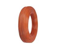 CSFFA Cable de Cobre estañado con Aislamiento FEP de PTFE de Alta Temperatura UL1332 de 1 m, calibres AWG 30, 28, 26, 24, 22, 20, 18, 16, 14, 13, 12, 11 y 10 for Impresora 3D.(Orange,14AWG)