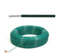 CSFFA Cable de Cobre estañado OFC Resistente al ácido, 1M-50M, UL1332, PTFE, FEP, Aislado, 30, 28, 26, 24, 22, 20, 18, 16, 14, 12AWG(Green,10 Meters,30AWG)