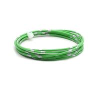 CSFFA Cables automotrices AVSS de 5 a 50 m, de Cobre Puro con Aislamiento de PVC Fino, calibres 22/20/18/16/14/13 AWG. Cable de Audio for Altavoces y Coche.(Green,5 Meters,14AWG Sq2.0mm)