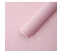 CSFFA Día de San Valentín nuevo arte Cisne tela de terciopelo papel for envolver flores paquete de flores embalaje papel coreano for floristería(Water pink)