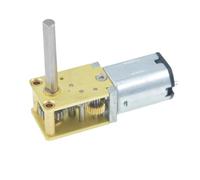 CSFFA GW1812-N20 DC 12V 6V 3V Micro Metal Velocidad Lenta Alto Par Engranaje Helicoidal DC Motor(Single Motor,12V16RPM)