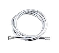 CSFFA Manguera de cabezal de ducha de 1,5/2,0 M, tubo Flexible de silicona de Pvc, tuercas de latón antitorsión a prueba de explosiones, accesorios de baño for grifo(TypeB-2.0M)