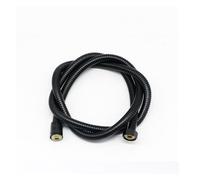 CSFFA Manguera de ducha flexible for baño, de acero inoxidable SUS 304, color negro mate, con doble cierre, 1,5/2,0 m, a prueba de explosiones(150cm)