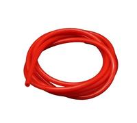 CSFFA Manguera Flexible de silicona de 1/5/10/50M, grado alimenticio, 2x4mm, 3x5mm, 4x6mm, 5x7mm, 6x8mm(Red,50 METERS_ID 2MM X OD 4MM)