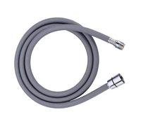 CSFFA Manguera Flexible trenzada de nailon F1/2 M15 x 1, grifo cocina, manguera extraíble, conector movimiento, plomería, tubo interior Gel sílice gris(200cm)