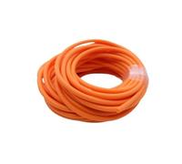 CSFFA Mangueras de látex natural de 2, 3, 4, 5, 6, 7, 9, 10, 12, 14 y 17 mm de diámetro interior x diámetro exterior(Orange,3M_1.8MM X 4.2MM)