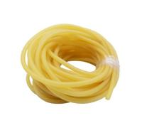 CSFFA Mangueras de látex natural de 2, 3, 4, 5, 6, 7, 9, 10, 12, 14 y 17 mm de diámetro interior x diámetro exterior(Yellow,3M_4MM X 6MM)