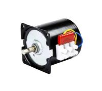 CSFFA Motor síncrono de imanes permanentes 60KTYZ 14W 220V CA, giro a la derecha/a la izquierda, baja velocidad, 2,5/5/10/15/20/30/50/60/80/110 rpm(60rpm)