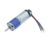 CSFFA Motorreductor miniatura de CC TQ22-2230 con encoder, 12 V/24 V, reductor planetario, motor de baja velocidad, 18, 30, 45, 85, 144, 185, 380, 560, 1900 RPM(12V,144RPM)