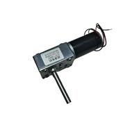 CSFFA Motorreductor turbo de par potente de 12 V/24 V CC con eje en D de 51 mm, alta potencia, reversible, baja velocidad, 70 kg·cm.(12V,160rpm)