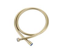 CSFFA Nueva manguera de ducha suave alta presión PVC 1,5 M, cabezal mano for baño, fontanería Flexible, interfaz Universal G1/2 antibobinado(Golden)
