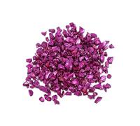 CSFFA Relleno de Piedra triturada de Vidrio y Metal, 20/50 g, for decoración de Mesa, Tartas, Posavasos de Frutas, Cristal Decorativo for Molde de Resina epoxi.(Dark Purple_S-50Grams)