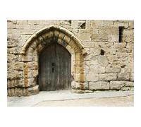 CSFOTO Telón de fondo de casa de piedra de 8 x 6 pies, edificios antiguos de Jerusalén, Israel, casco antiguo, paisaje, fotografía, fondo de Jerusalén, pared, cueva, decoración, pancarta para cabina