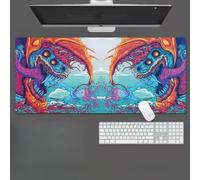 CSGO - Alfombrilla de mouse de superficie lisa, base de goma antideslizante, alfombrilla de mouse para juegos para computadora, impermeable, para oficina en casa, XXL (cs14)
