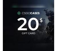 CSGOCases Gift Card 20 USD Key - GLOBAL