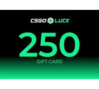 CSGOluck 250 Balance Gift Card Key - GLOBAL