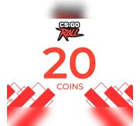 CSGORoll 20 Coin Gift Card Key - GLOBAL
