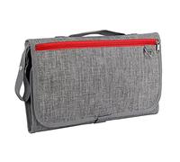 Csheng Alfombrillas para Cambiar De Viaje Cambiador Portátil para Bebé Alfombrilla para Cambiador Plegable Impermeable para Bebés para Recién Nacidos Red