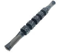 Csheng Foam Roller Foam Roller Masaje Ejercicio de Rollo de Espuma Espuma de músculo de Tiempo Rodillo de Espuma Gran Rodillo de Espuma Black,5-Rounds