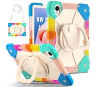 CSHNB For Huawei Matepad 11.5S WiFi: TGR-W09 11.5" (2024 Release) Case Built-in Pencil Holder Rugged Shockproof Cover,Protective Case W 360 Swivel Kickstand+Hand Strap+Shoulder Strap(Blue 3)