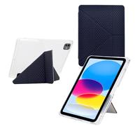 CSHNB Funda protectora ligera inteligente para iPad Air de 11 pulgadas M3 M2 2025 2024/10.9 Air 5ª 4ª generación 2022 2020 a prueba de golpes, funda delgada para encendido y apagado automático (negro)