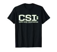 CSI: Crime Scene Investigation Green Glow Logo TV Camiseta