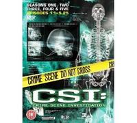 CSI - Crime Scene Investigation: Seasons 1-5 [DVD] [Reino Unido]