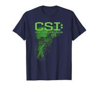 CSI Evidence Camiseta, Hombre, Azul Marino, 4XL