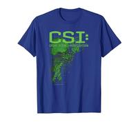 CSI Evidence Camiseta, Hombre, Azul Real, XXL