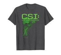 CSI Evidence Camiseta, Hombre, Jaspeado Oscuro, 6XL