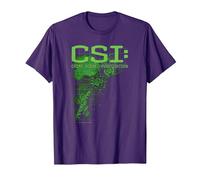 CSI Evidence Camiseta, Hombre, Morado, M