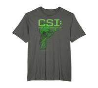 CSI Evidence Camiseta, Hombre Tallas Grandes, Asfalto, 5X Alto
