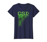 CSI Evidence Camiseta, Mujer, Azul Marino, 3XL